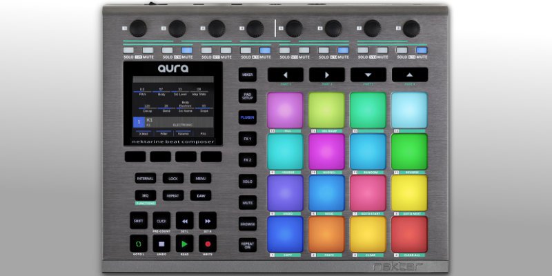 Mer information om "NAMM 2020 – Nektar visar upp Aura Beat Composer (video)"
