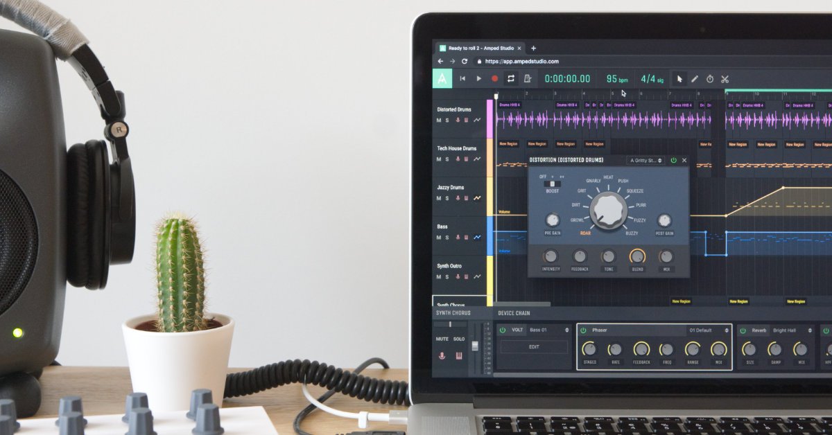 Mer information om "NAMM 2020 – Amped Studio körs helt i webbläsaren (video)"