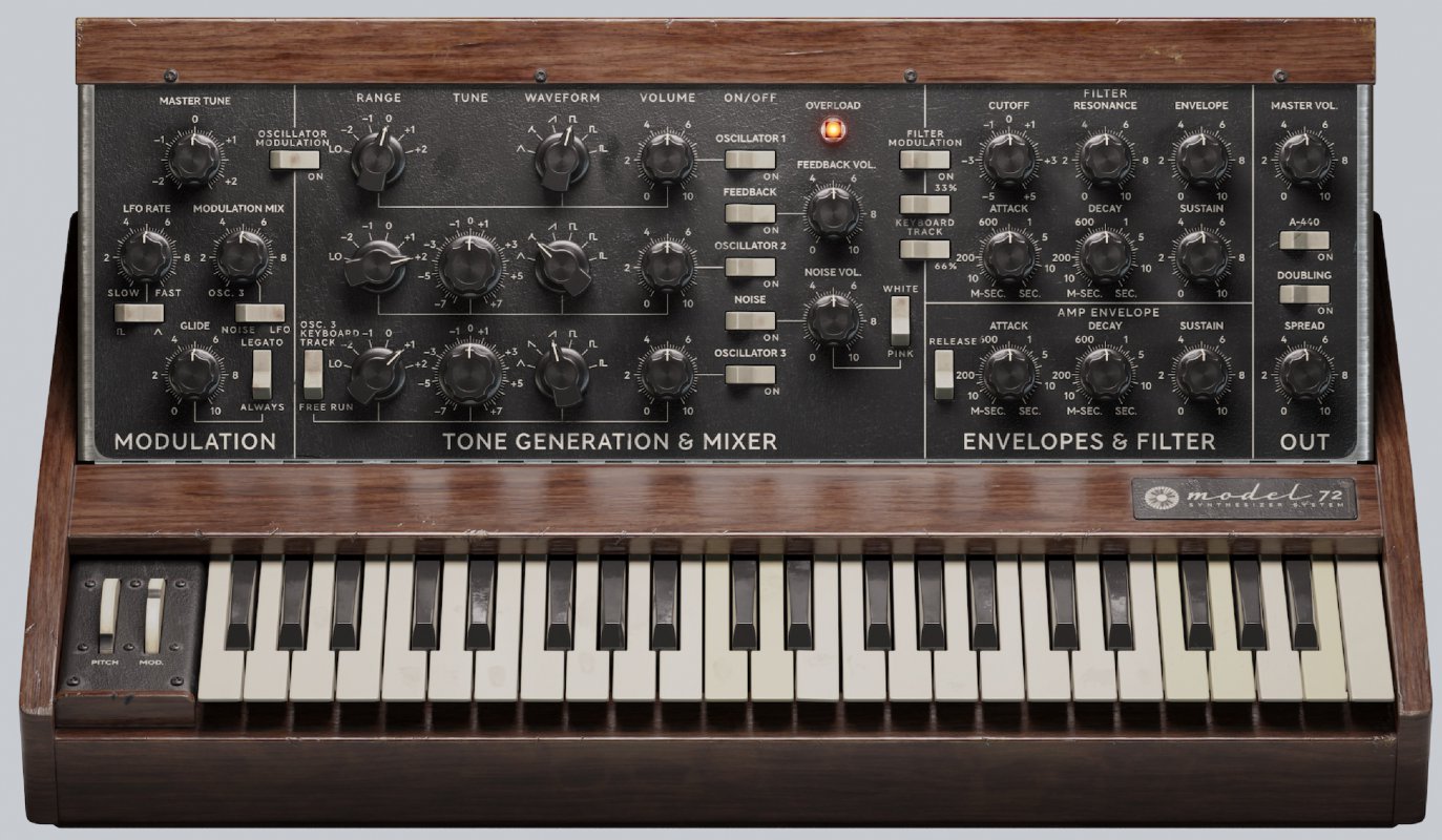 Mer information om "Softube releases Model 72 Synthesizer System"