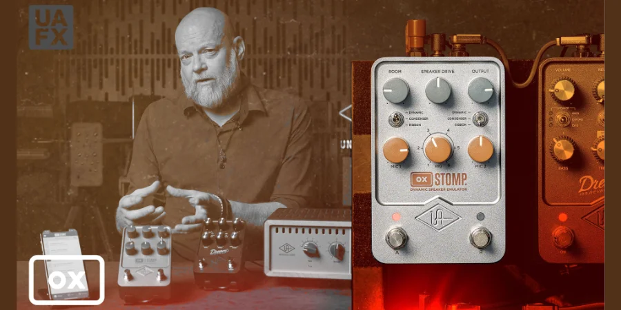 Mer information om "Förstärkarpedalen OX STOMP – perfekt för ditt pedalbord (video)"