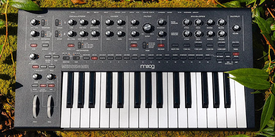 Mer information om "Moog Messenger: Ny design, välbekant sound"